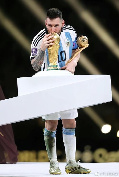 梅西圆梦世界杯图片