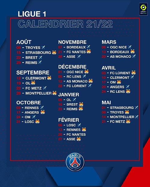 法甲赛程2022赛程